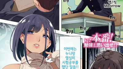 누나와 두근두근 시험공부 [쇼츠야동,섹트야동,국산야동,혼딸야동]